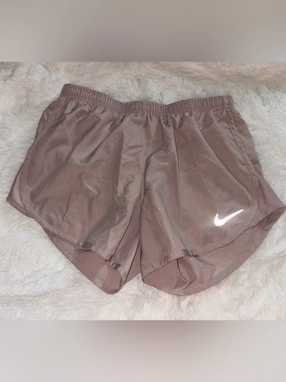 Nike Dri-FIT Running Shorts — Dusty Rose